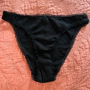 Cou cou Intimates organic black bikini
